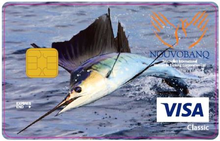 Nouvobanq’s new Visa and Union Pay debit card will debut on Wednesday May 2